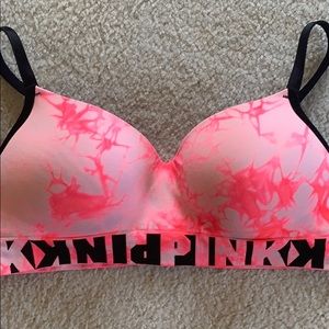 Large Pjnk sports bra
